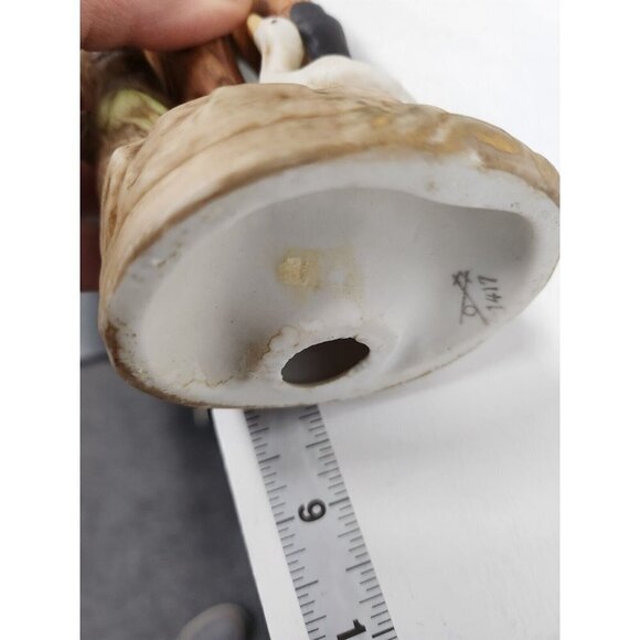 Vintage HOMCO Old Man With Goose Large Porcelain Figurine Farmhouse Decor #1417 - Picture 10 of 10